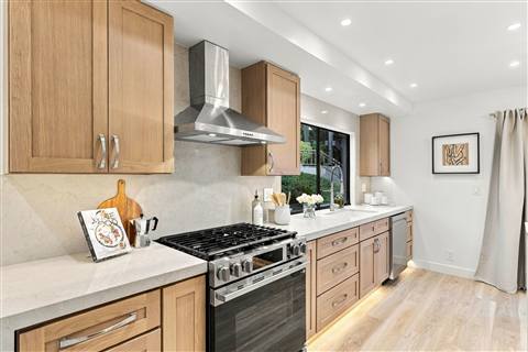 Kitchen · range and cabinetry