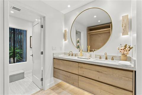 Primary bathroom vanity