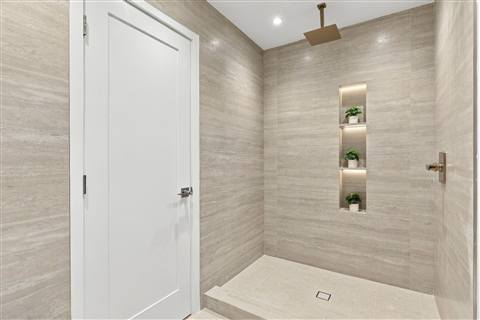 Primary shower detail