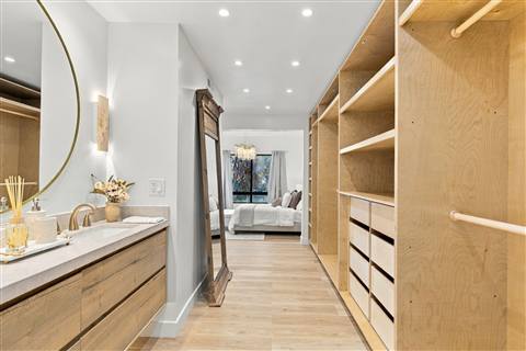 Bathroom and dressing area