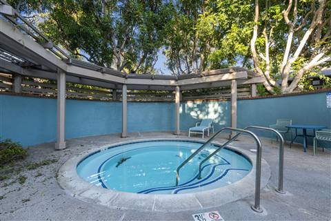 Community spa terrace