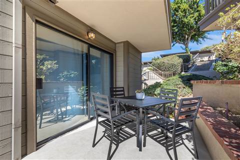 Outdoor dining · reverse view